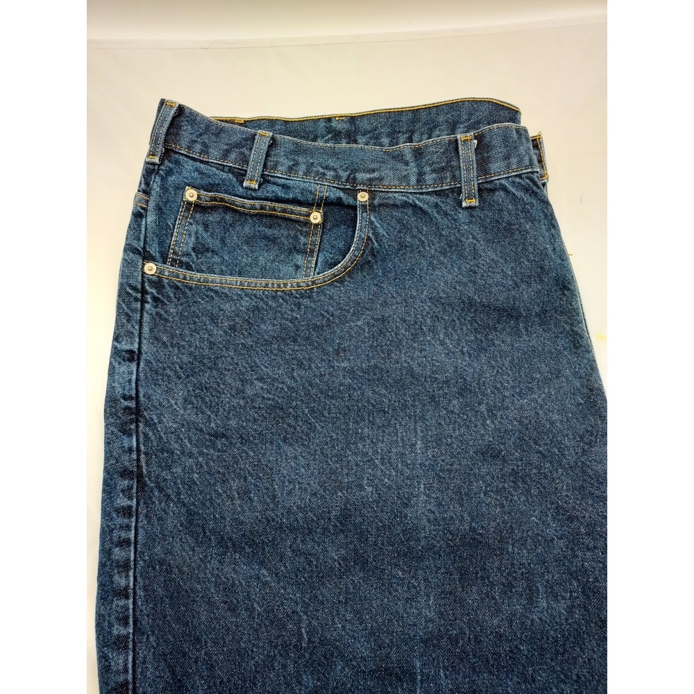 Polo Jeans‎ Co Ralph Lauren Mens 54x30 Dark Wash Blue Denim Straight Leg Jeans